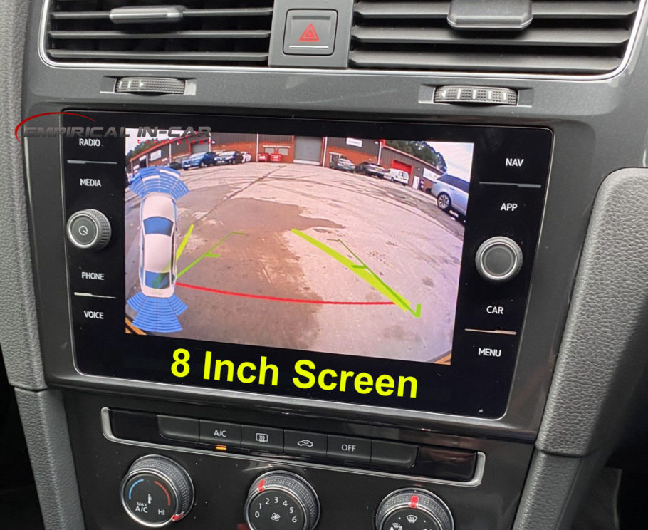 Volkswagen VW Golf Mark 7 and 7.5 - Club Sport R & GTI - Reverse Reversing Camera Kit