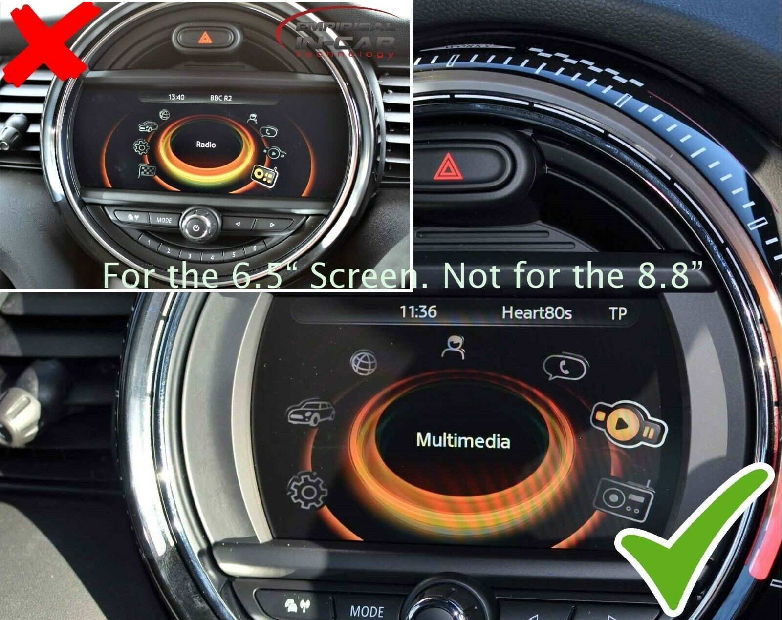 MINI Clubman - Reverse Reversing Camera Kit ( 2014 to 2017 )