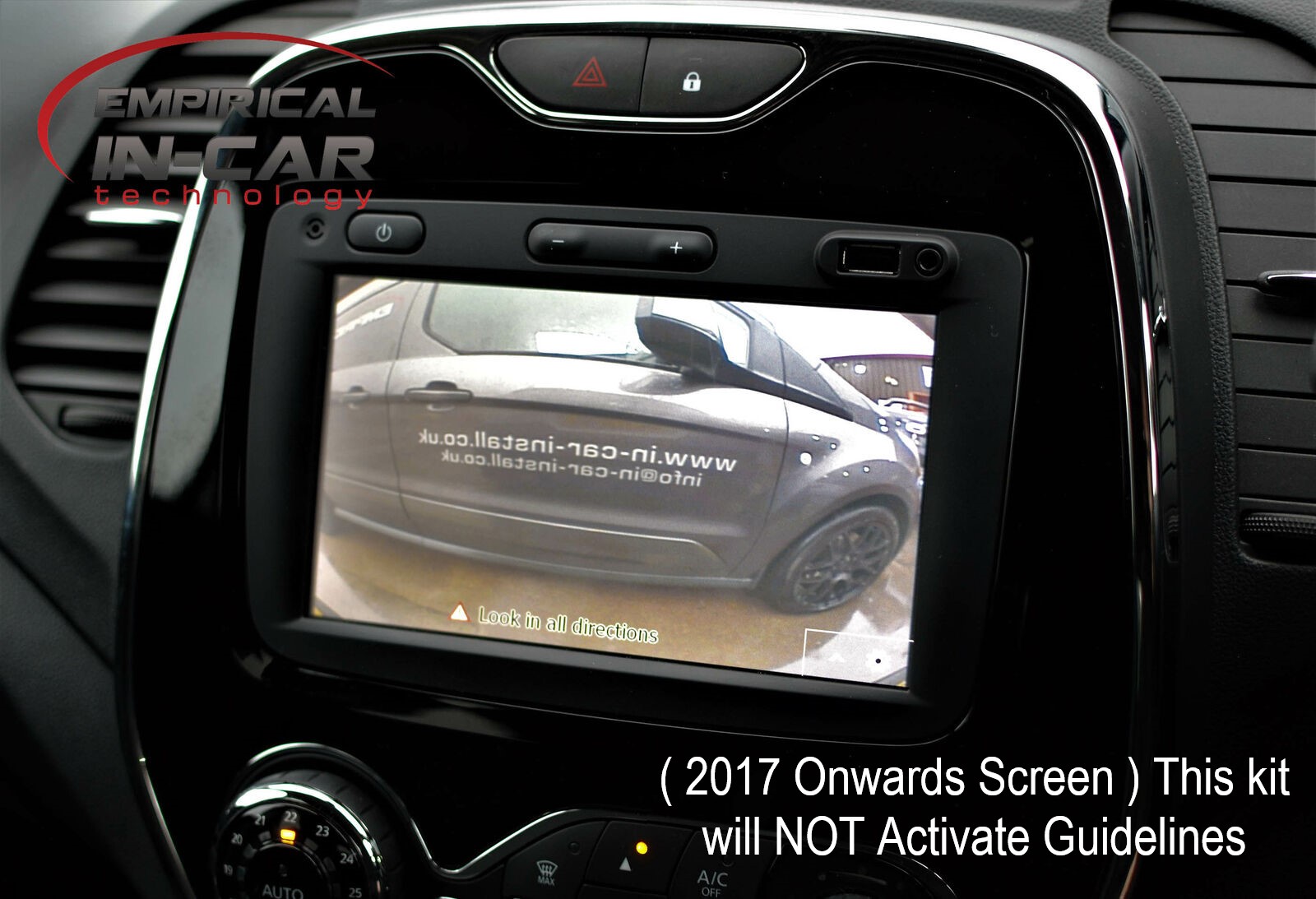 Renault Captur - Reverse Reversing Camera Kit ( 2013 to 2019 )