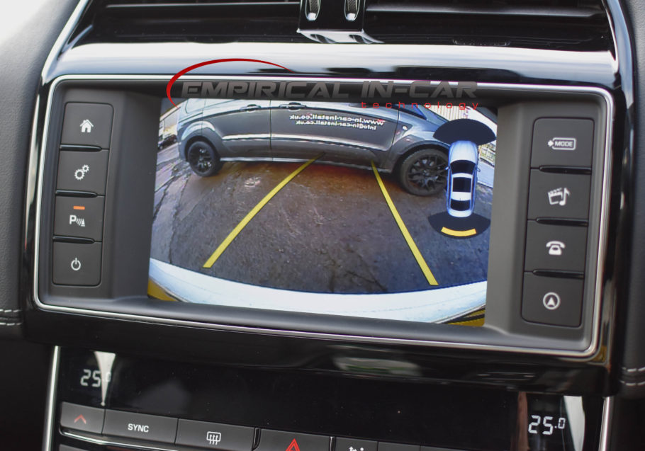 Jaguar F Pace XE XF - Reversing Reverse Camera Kit ( 2016 Onwards ) Automatic Gearbox