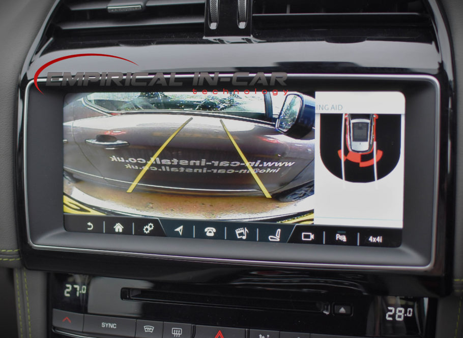 Jaguar F Pace XE XF - Reversing Reverse Camera Kit ( 2016 Onwards ) Automatic Gearbox