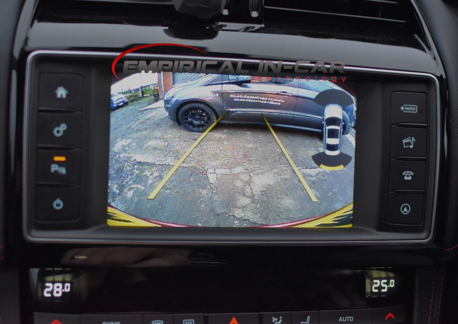Jaguar F Pace XE XF - Reversing Reverse Camera Kit ( 2016 Onwards ) Automatic Gearbox