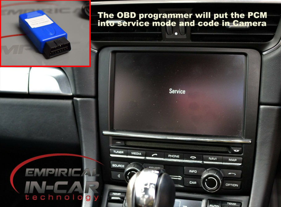 Porsche 911 ( 991 ) Cayman & Boxster 981 PCM 3.1 - Reversing Camera Kit ( 2012 to 2015 )