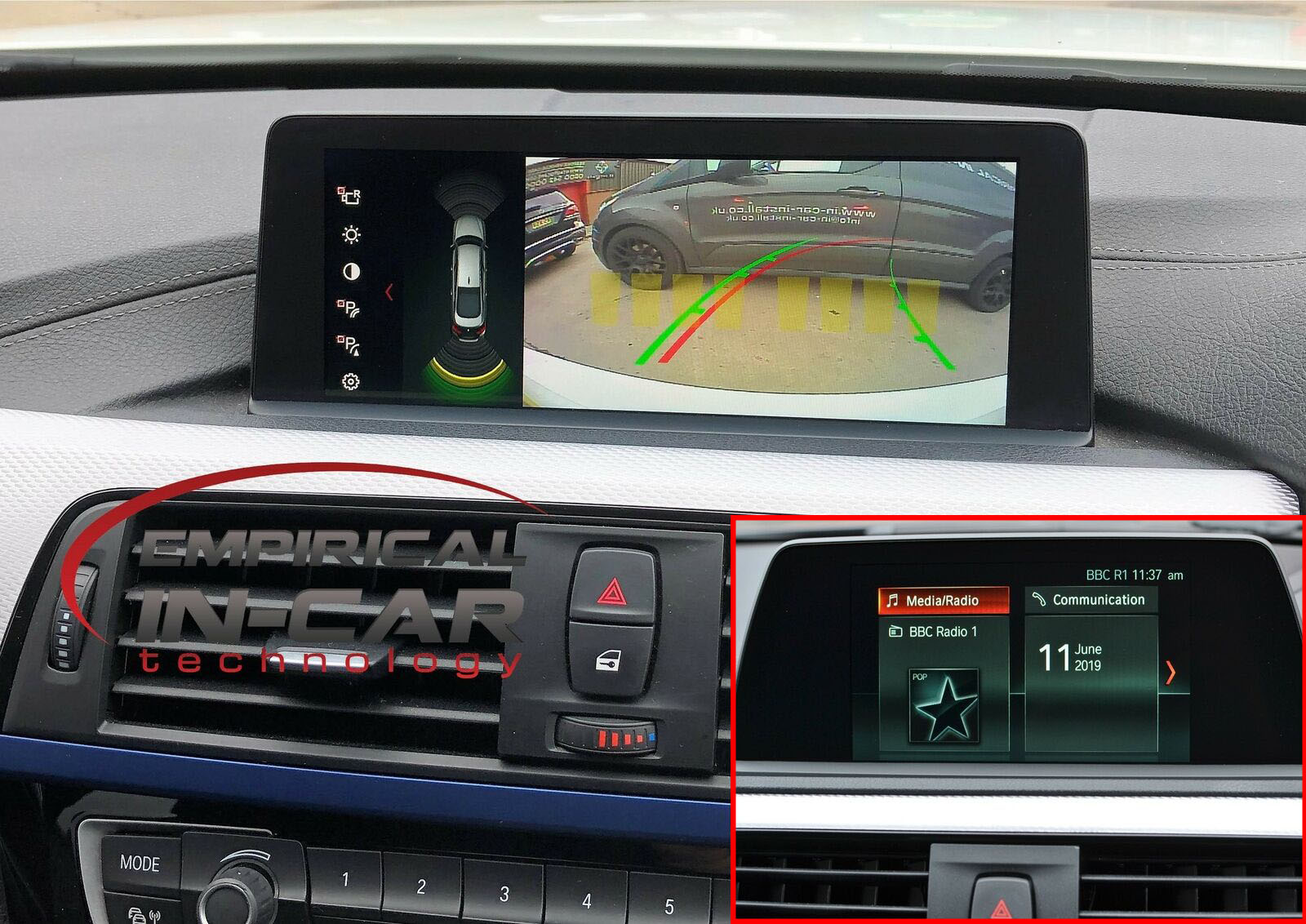 BMW 3 Series F30 EVO Screen - Reverse Reversing Camera Kit ( 2017 Onwards )