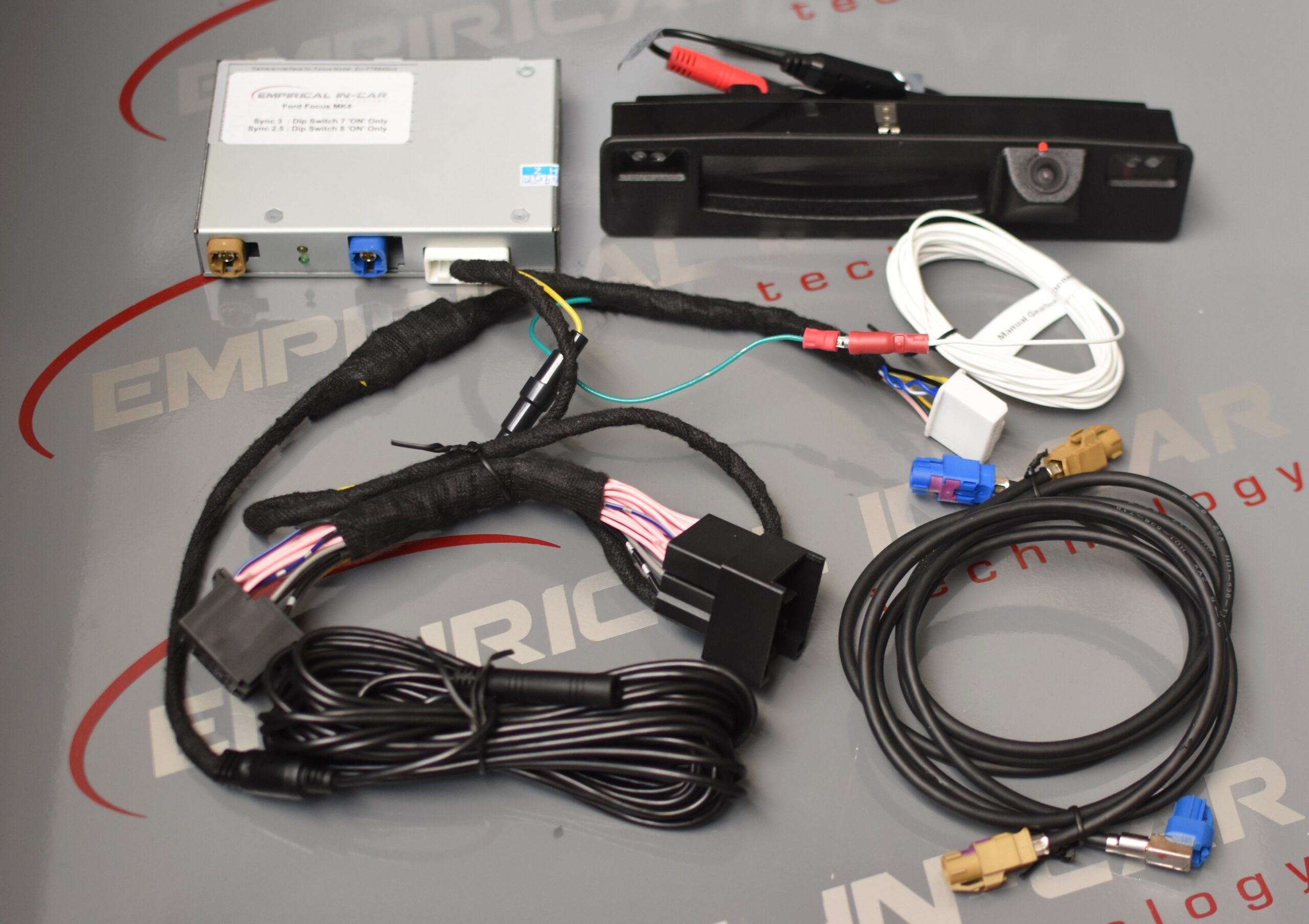 Ford Focus Mk4 - Reversing Reverse Camera Kit ( 2018 Onwards )