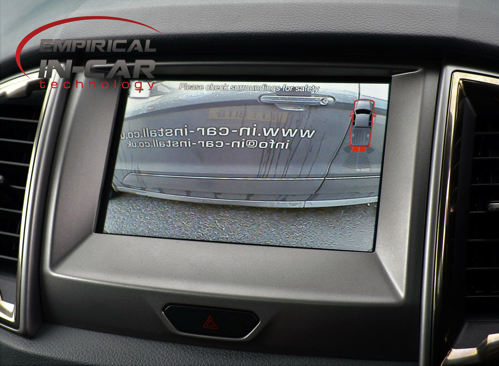 Ford Ranger - Reversing Reverse Camera Kit - Empirical In-Car