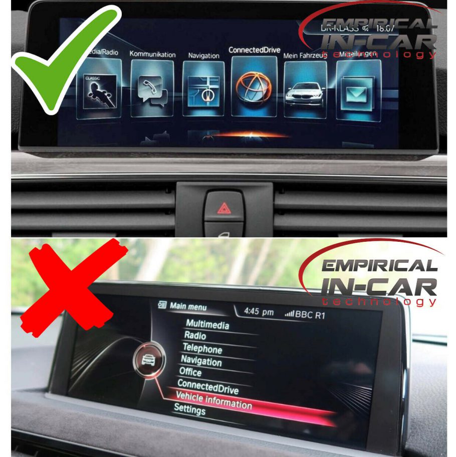 BMW 3 Series F30 EVO Screen - Reverse Reversing Camera Kit ( 2017 Onwards )